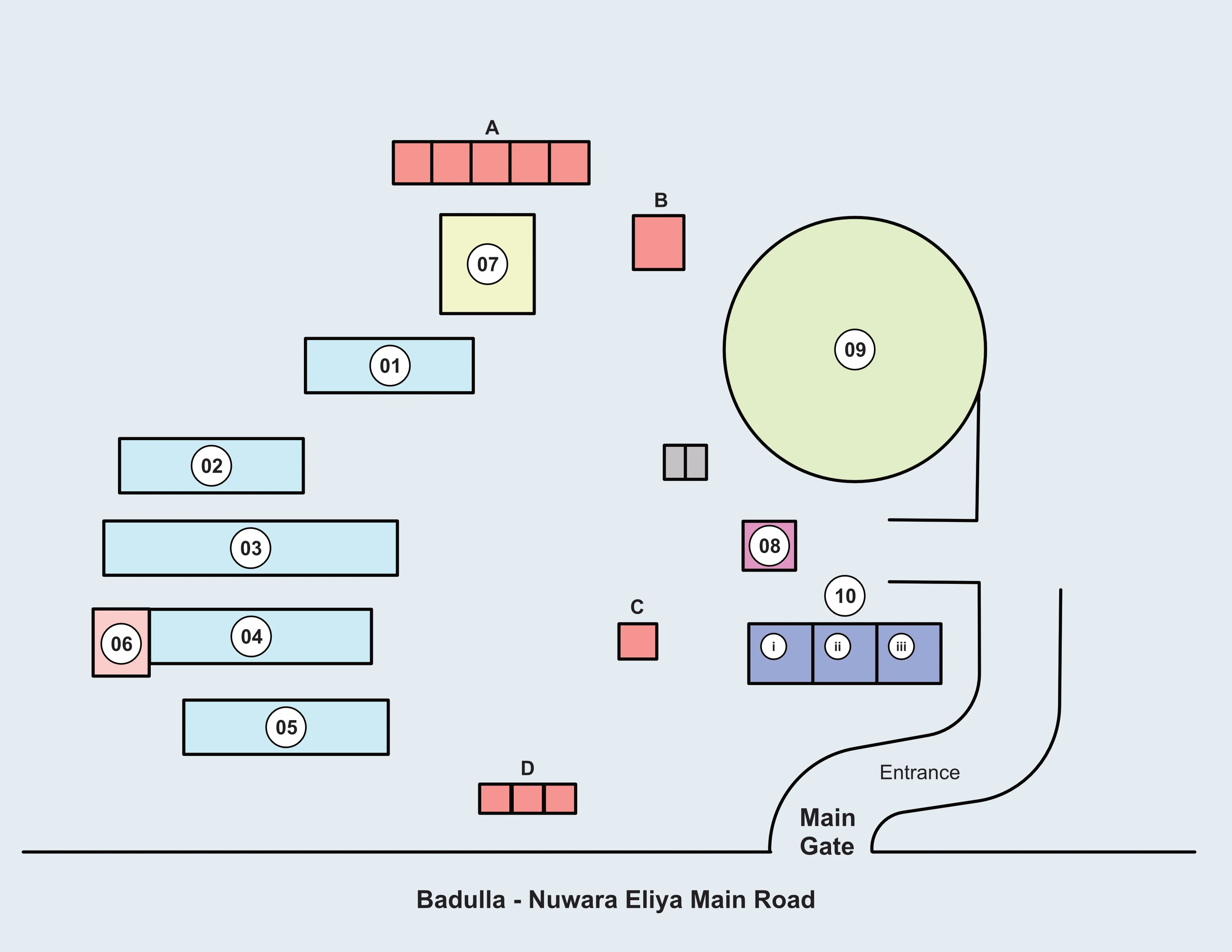 B/ Vidyaloka Primary School map – Keppetipola